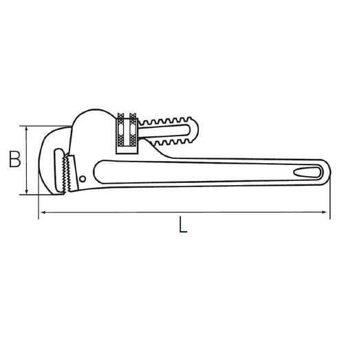 パイプレンチ450mm
