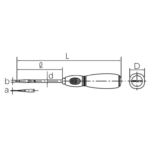 ソフトドライバ マイナス 5mm幅
