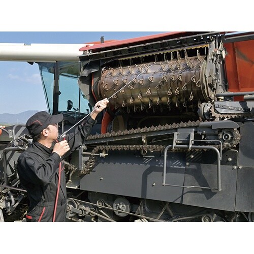 エアブローガン伸縮ノズル 340−610mm