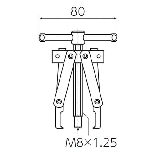 アーマチュア ベアリングプラー