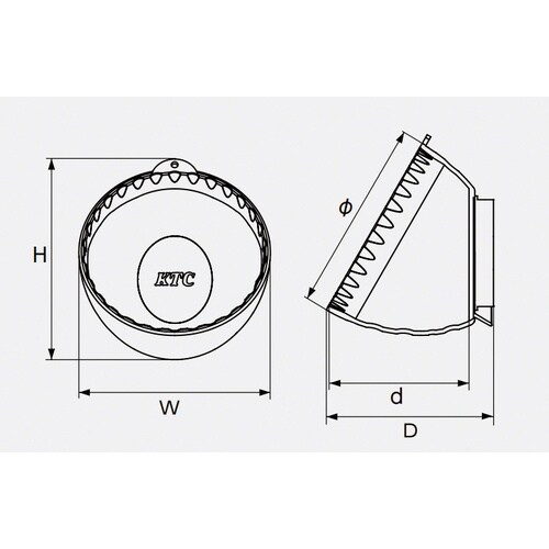 マグネットボウル小 外径114mmΦ
