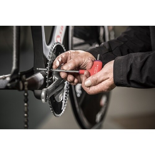 クロスハンドル ボール付ロング六角棒レンチ 4mm