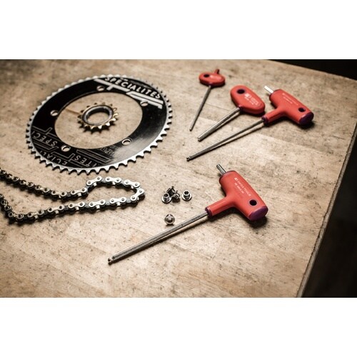 クロスハンドル ボール付ロング六角棒レンチ 6mm