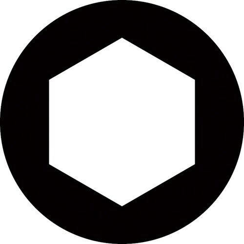 インチサイズ ボール付六角棒レンチ L型 7/32