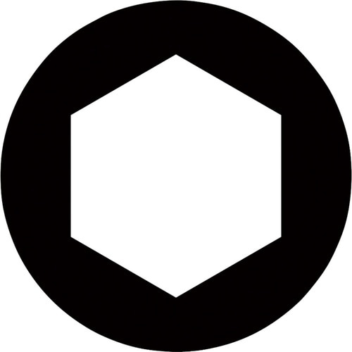 ローレット入 ボール付ロング六角棒レンチ 3mm