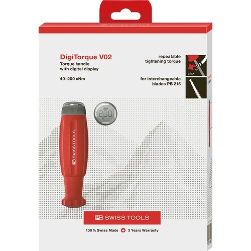 デジタルトルクドライバーハンドル 0.4−2Nm