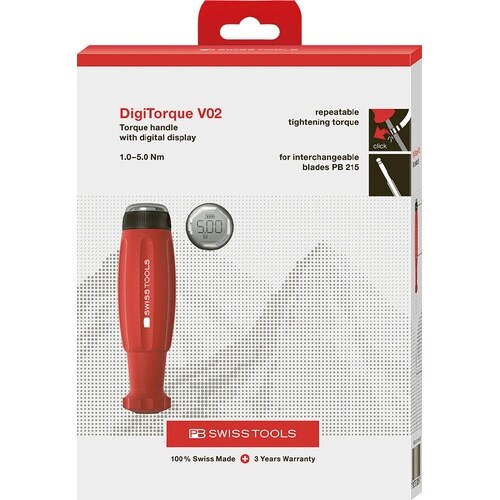 デジタルトルクドライバーハンドル 1−5Nm