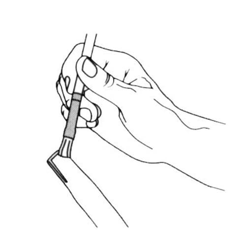 ヒッコリー製ハンマー柄 全長315mm