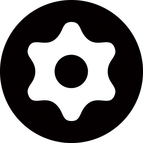 いじり止め付 L型ロングヘクスローブレンチT9