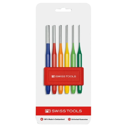 6本組 レインボーシリーズ 平行ピンポンチセット