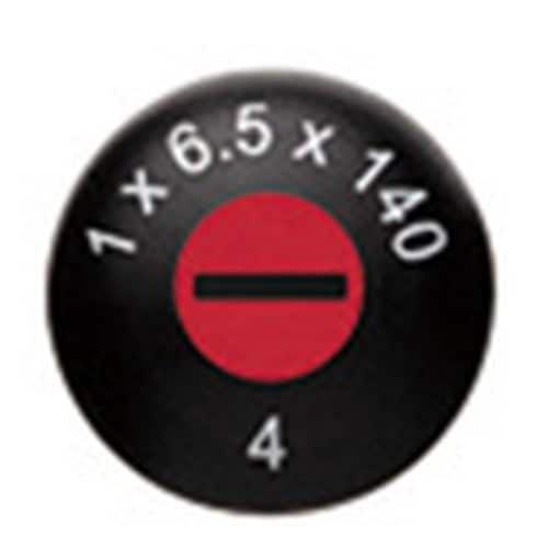 絶縁マイナスドライバー 厚1.2X幅6.5mm