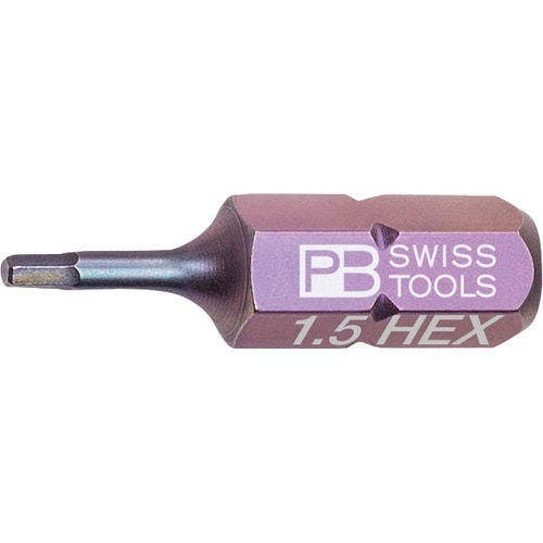 6.35差込 C6六角ビット 1.5mm