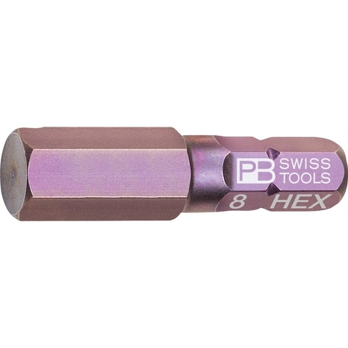 6.35差込 C6六角ビット 8mm 全長33mm