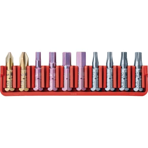 10本組 ショートタイプ ドライバービットセット