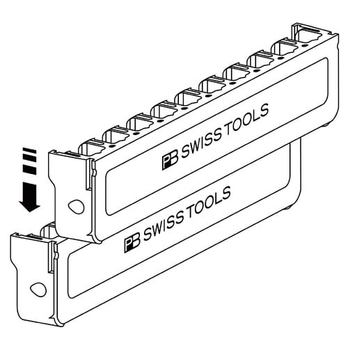 E6・C6シリーズ用ビットホルダー 10本収納