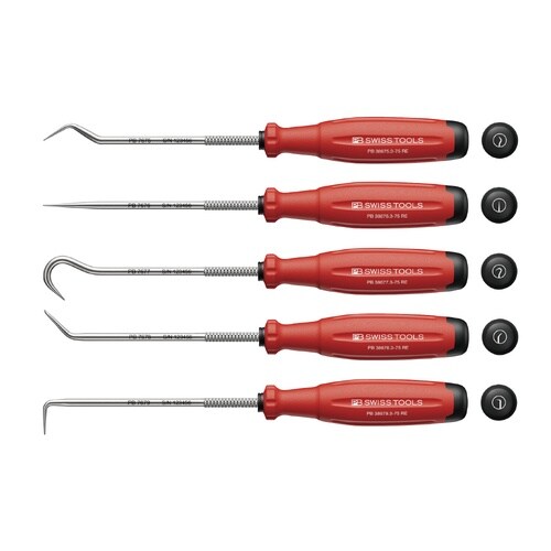 EVO ピックツール5本組 ロールケース付