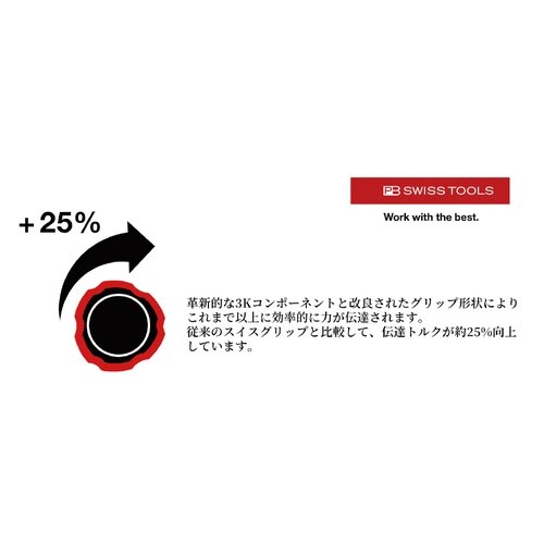 EVO マイナスドライバー 5.5mm 黄