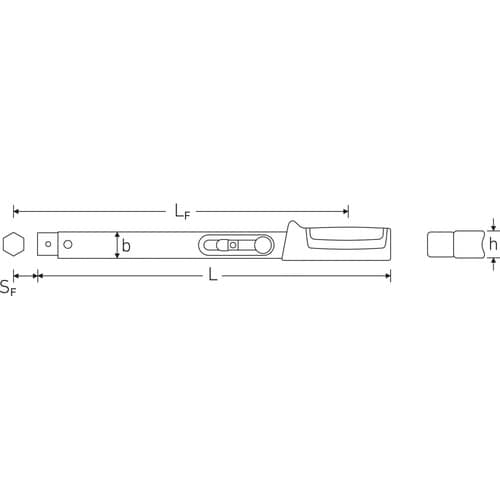 ヘッド交換式 トルクレンチ 80−400Nm