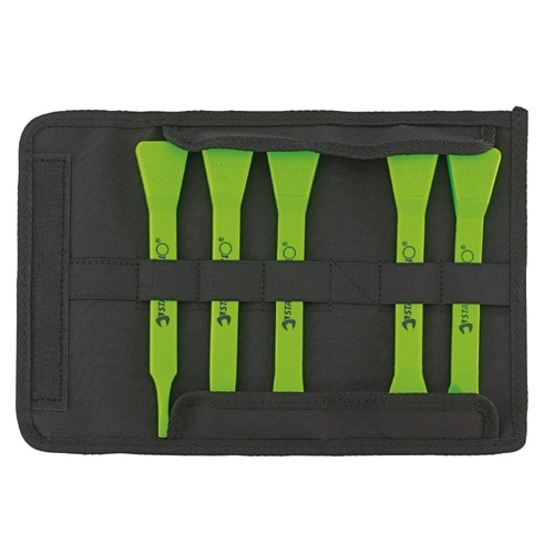 5本 プラスチックスクレーパー 収納ケース付