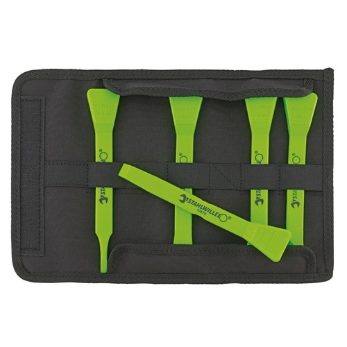 5本 プラスチックスクレーパー 収納ケース付