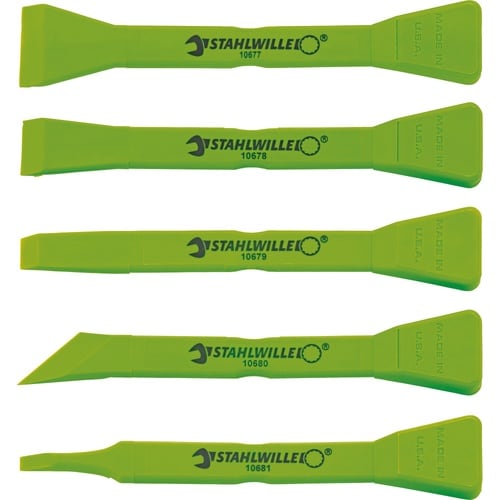 5本 プラスチックスクレーパー 収納ケース付