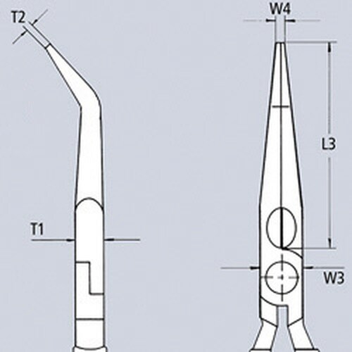メカニックプライヤー 200mm プラスチック