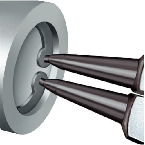 穴用スナップリングプライヤー 直 φ85−140