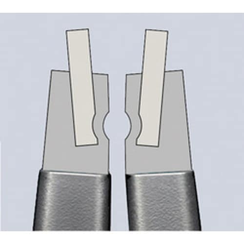 90°軸用精密スナップリングプライヤ40−100