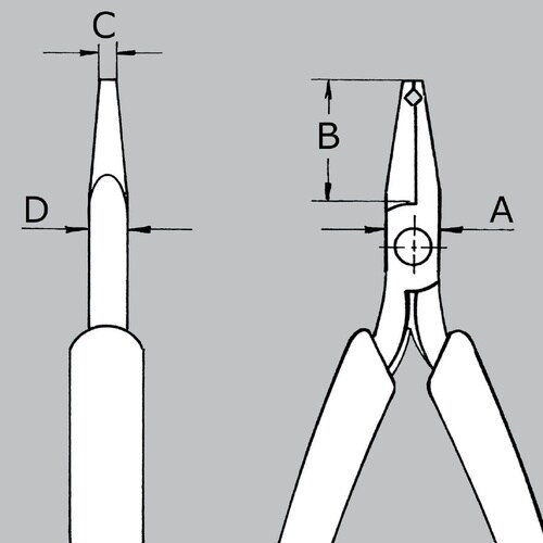 エンドカッティングニッパー 115mm