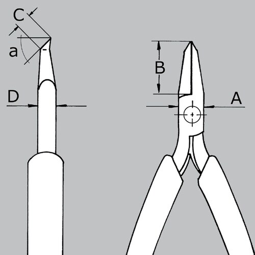 エンドカッティングニッパー 120mm