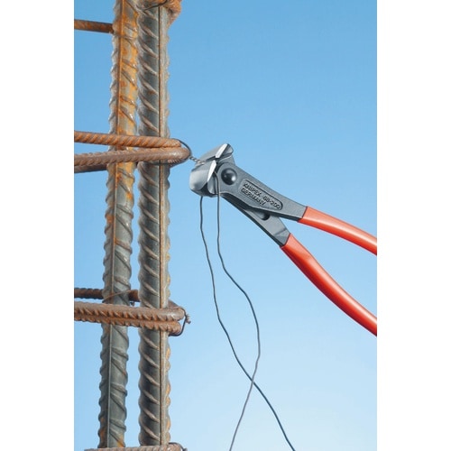 ハイレバーエンドニッパー 160mm 黒防錆コート