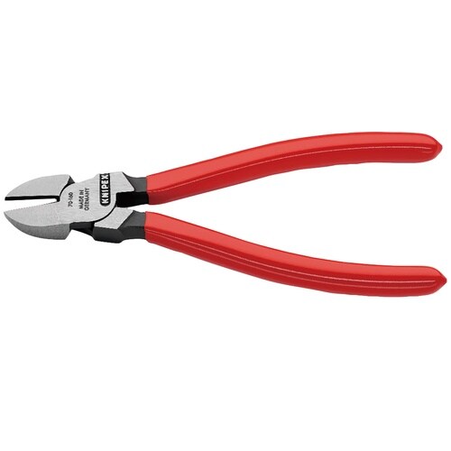 斜ニッパー 160mm プラスチックハンドル