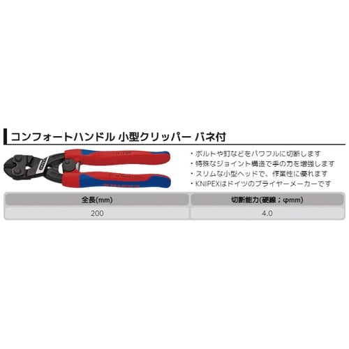 小型クリッパー 200mm コンフォートハンドル