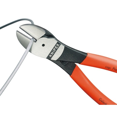 硬線用 強力型斜ニッパー 180mm プラスチック