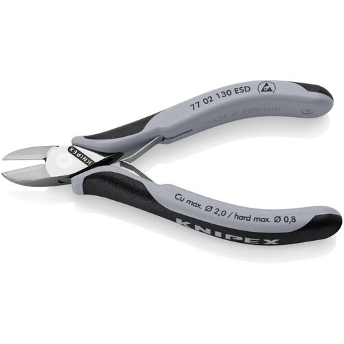 ESD ニッパー ラウンドヘッド 130mm