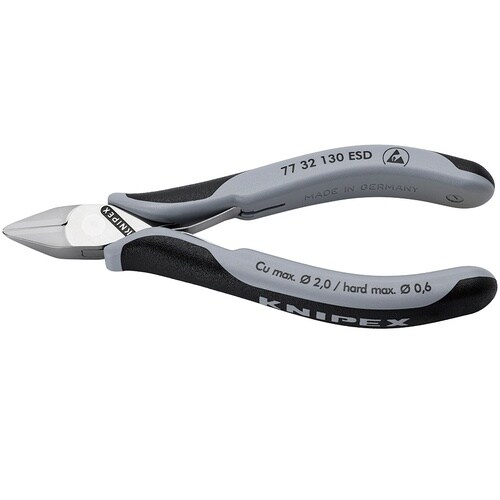 エレクトロニクスニッパー 130mm コンフォート