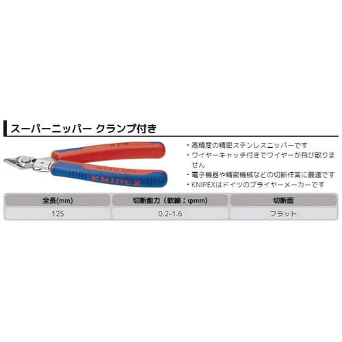 スーパーニッパー 125mm コンフォート