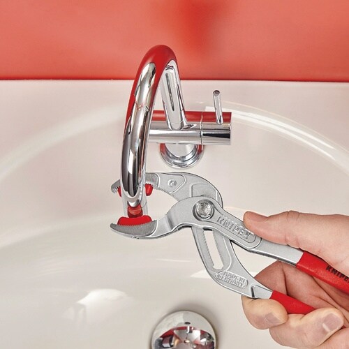 パイププライヤー 250mm プラスチック クロム