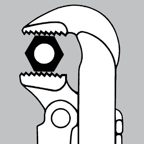 90゜パイプレンチ (Φ110mm) 650mm