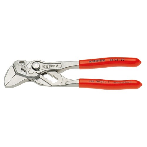 プライヤーレンチ 150mm プラスチック クロム