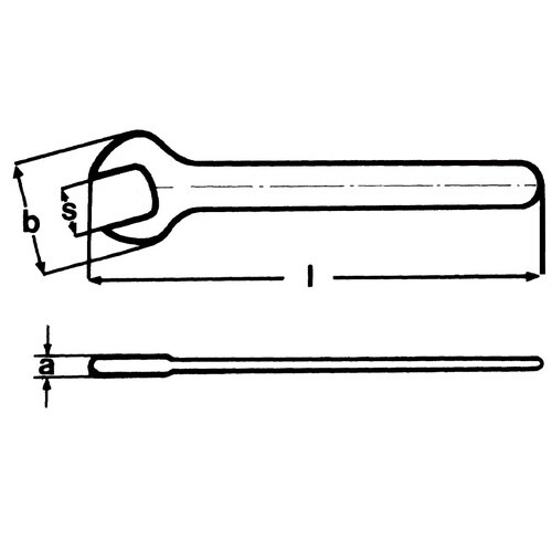 1000V絶縁スパナ 27mm