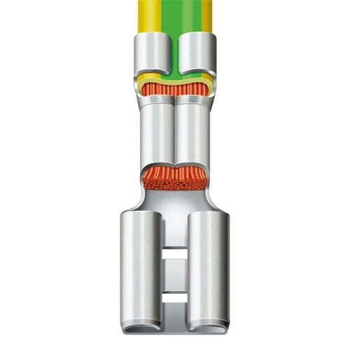 圧着プライヤー195mm コンフォートハンドル