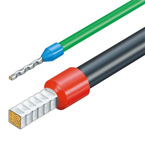 ワイヤエンドスリーブ圧着ペンチ0.08−10+16