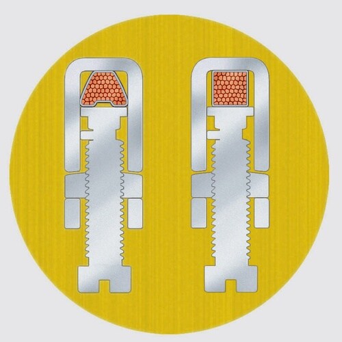 ワイヤエンドスリーブ圧着ペンチ0.08−10.0