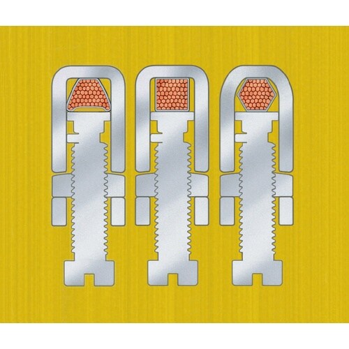ワイヤエンドスリーブ圧着ペンチ0.08−10.0