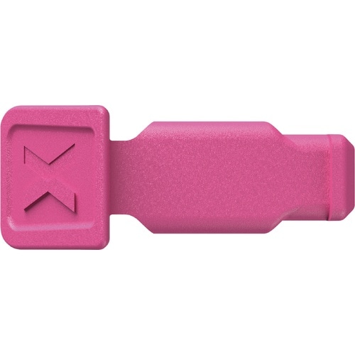 10個 カラーコードクリップ ピンク