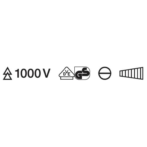 1000V絶縁ロングノーズプライヤー 220mm