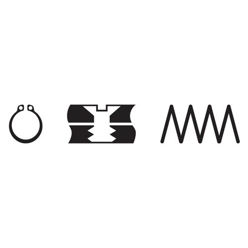 精密スナップリングプライヤー 軸用40−100mm