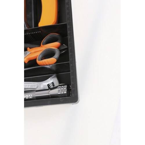 プラスティック ツールボックス トレー付