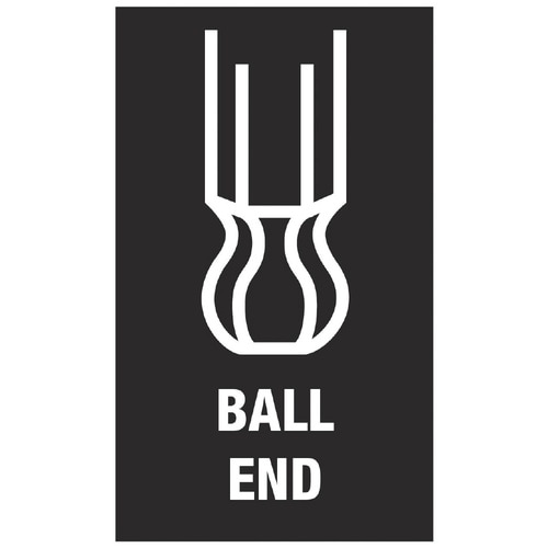 六角HEX ボール ドライバービット 4mm